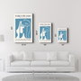 Wallity Pintura Decorativa de Vidrio Templado Multicolor 46 x 72 cm